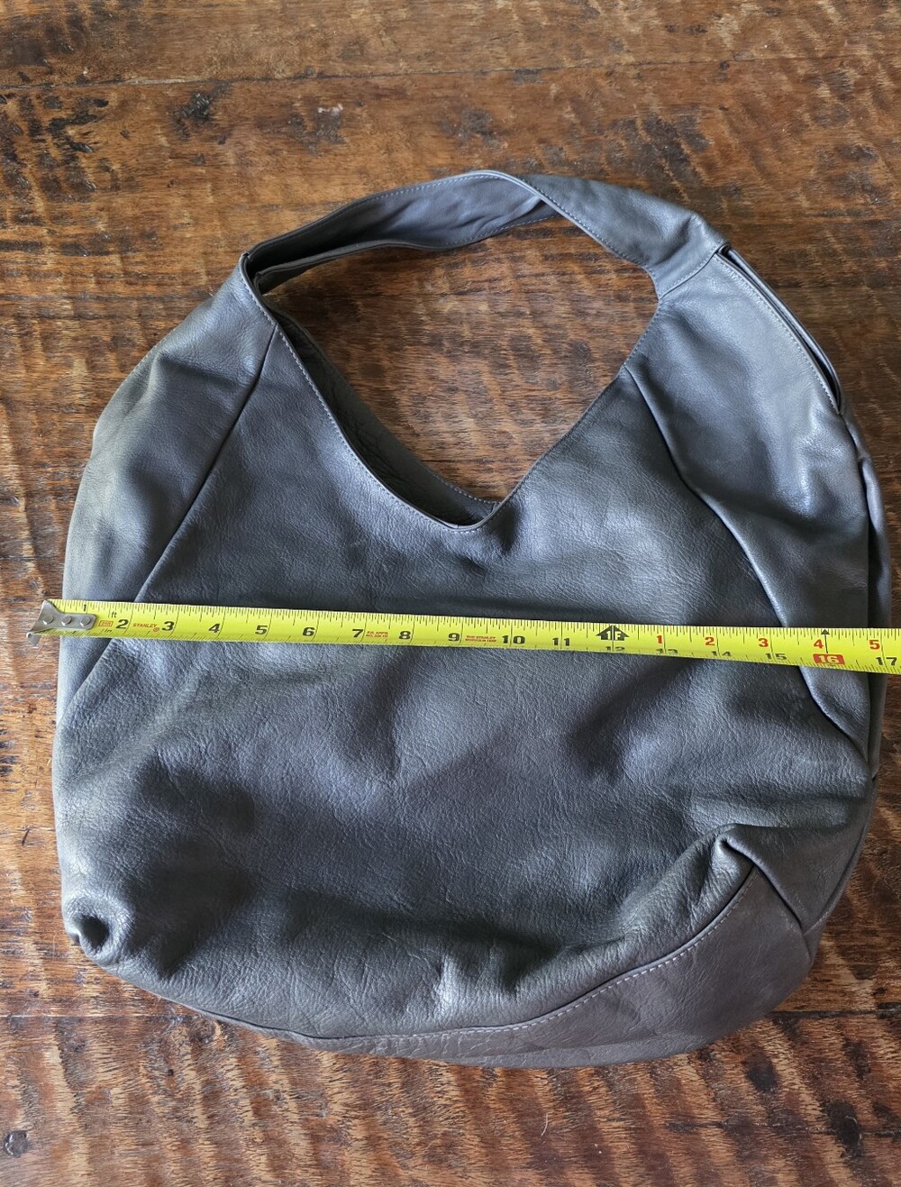 Italian Leather Borse In Pelle Hobo HandBag - Picture 5 of 5
